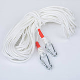 Darrahopens Home & Garden > Home & Garden Others 8mm 20m Safety Climbing Rope Nylon Rock Static Outdoor Boat Anchor Marine Rope Dock Lines Rope