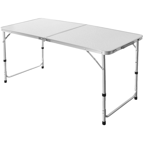 darrahopens Home & Garden > Home & Garden Others Aluminium Folding Table 120cm Portable Indoor Outdoor Picnic Party Camping Tables