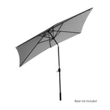 darrahopens Home & Garden > Home & Garden Others Arcadia Furniture Umbrella 3 Metre Umbrella with Solar LED Lights Garden Yard - Grey