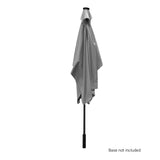 darrahopens Home & Garden > Home & Garden Others Arcadia Furniture Umbrella 3 Metre Umbrella with Solar LED Lights Garden Yard - Grey