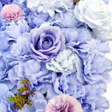 darrahopens Home & Garden > Home & Garden Others Artificial Flower Wall Backdrop Panel 40cm X 60cm Mixed Lilac Flowers