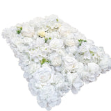 darrahopens Home & Garden > Home & Garden Others Artificial Flower Wall Backdrop Panel 40cm X 60cm Mixed Whites