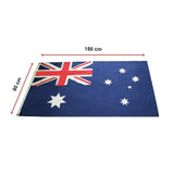 Darrahopens Home & Garden > Home & Garden Others Australian Flag Heavy Duty Woven Spun Poly Australia Flag Metal Clips