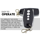 Darrahopens Home & Garden > Home & Garden Others Automatic Roller Door Opener Garage Powerful 1200N Motor Garage 22m&sup2; Rolling AU