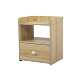 darrahopens Home & Garden > Home & Garden Others Bedside Tables Drawers Side Table Bedroom Furniture Nightstand Wood Unit