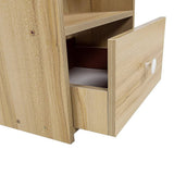 darrahopens Home & Garden > Home & Garden Others Bedside Tables Drawers Side Table Bedroom Furniture Nightstand Wood Unit