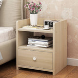 darrahopens Home & Garden > Home & Garden Others Bedside Tables Drawers Side Table Bedroom Furniture Nightstand Wood Unit