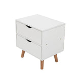 darrahopens Home & Garden > Home & Garden Others Bedside Tables Drawers Side Table Nightstand White Storage Cabinet Wood