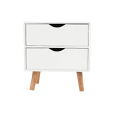darrahopens Home & Garden > Home & Garden Others Bedside Tables Drawers Side Table Nightstand White Storage Cabinet Wood