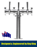 darrahopens Home & Garden > Home & Garden Others Beer Font Tower - Triple Tap Modular Beer Font with Tap