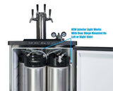 darrahopens Home & Garden > Home & Garden Others Beer Keg Fridge KegMaster Series XL Kegerator Fridge Pack