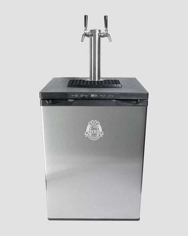darrahopens Home & Garden > Home & Garden Others Beer Keg Fridge KegMaster Series XL Kegerator With Two Beer Taps