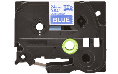 darrahopens Home & Garden > Home & Garden Others BROTHER 1PK 100% Compatible for Brother P-Touch TZe 555 White on Blue TZE Tape Label, Length 8m (26.2ft) Width: 24mm (1 inch) Good for hot and cold environments