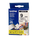 darrahopens Home & Garden > Home & Garden Others BROTHER TZe221 Labelling Tape 9mm Black on White TZE Tape
