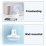 Darrahopens Home & Garden > Home & Garden Others Clip Fan 180mm 2 Speed Power Saver Oscillating Grow Tent Hydroponics/ Desk Fan