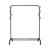 darrahopens Home & Garden > Home & Garden Others Closet Organizer Metal Garment Rack Portable Clothes Hanger Storage Shoes Rack Black