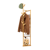 darrahopens Home & Garden > Home & Garden Others Clothes Coat Rack Garment Stand Shelf Wooden Tree Hanger Bag Hat Hook Holder
