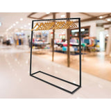 darrahopens Home & Garden > Home & Garden Others Commercial Clothing Garment Rack Retail Shop Black