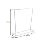 darrahopens Home & Garden > Home & Garden Others Commercial Clothing Garment Rack Retail Shop White