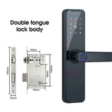 Darrahopens Home & Garden > Home & Garden Others Digital Smart Door Lock Fingerprint APP Key Card Password Electronic Home Lock