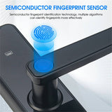 Darrahopens Home & Garden > Home & Garden Others Digital Smart Door Lock Fingerprint APP Key Card Password Electronic Home Lock