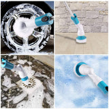 darrahopens Home & Garden > Home & Garden Others Electric Cordless Spin Scrubber Super Power Scrubber Turbo Scrub Clean Brush