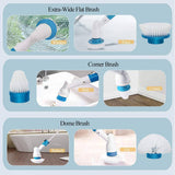 darrahopens Home & Garden > Home & Garden Others Electric Cordless Spin Scrubber Super Power Scrubber Turbo Scrub Clean Brush