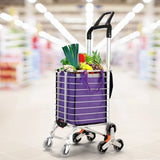 Darrahopens Home & Garden > Home & Garden Others Emajin Foldable Shopping Cart Trolley 35L Grocery Bag Rolling Wheel Portable