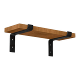 darrahopens Home & Garden > Home & Garden Others Floating Wall Shelf Brackets Heavy Duty Rustic Industrial 4-Pack