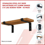 darrahopens Home & Garden > Home & Garden Others Floating Wall Shelf Brackets Heavy Duty Rustic Industrial 4-Pack