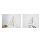 darrahopens Home & Garden > Home & Garden Others Folding Wall Mount Retractable Clothes Hanger Laundry Drying Rack Organiser