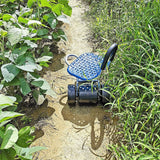 Darrahopens Home & Garden > Home & Garden Others Gardening Seat Portable Height Adjustable Folding Stool Kneeling Pad
