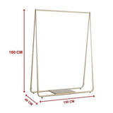 darrahopens Home & Garden > Home & Garden Others Gold Clothing Retail Shop Commercial Garment Display Rack