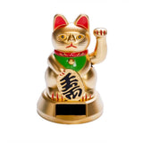 Darrahopens Home & Garden > Home & Garden Others Golden Lucky Cat Solar Dancer