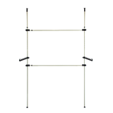 darrahopens Home & Garden > Home & Garden Others Heavy Duty Adjust Clothes Rail Storage Garment Shelf Hanging Display Stand Rack