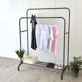darrahopens Home & Garden > Home & Garden Others Heavy Metal Double Clothes Rail Hanging Rack Garment Display Stand Storage Shelf