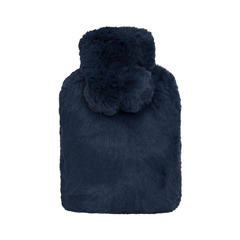Darrahopens Home & Garden > Home & Garden Others J.Elliot Home Amara Hot Water Bottle with Super Plush Faux Fur Cover Navy