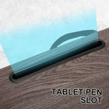 darrahopens Home & Garden > Home & Garden Others Kandaka Iron Grey Oak Lap Desk Laptop Tablet Stand Cushioned Lapdesk Mousepad