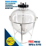 darrahopens Home & Garden > Home & Garden Others Keg King Apollo 30L Snub Nose