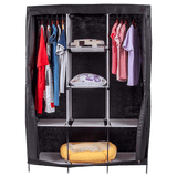darrahopens Home & Garden > Home & Garden Others Large Portable Clothes Closet Canvas Wardrobe Storage Organizer with Shelves