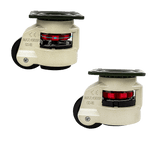 darrahopens Home & Garden > Home & Garden Others Leveling Casters Swivel Workbench Adjustable Wheel 1000KG Retractable 4PCS