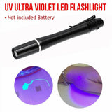 Darrahopens Home & Garden > Home & Garden Others Mini UV 395nm Inspection Pen Torch Ultra Violet Flashlight Pocket Lamp Fluoresce