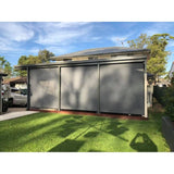 Darrahopens Home & Garden > Home & Garden Others Outdoor Roller Blind Sun Screen Awning With Aluminium Hood