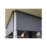 Darrahopens Home & Garden > Home & Garden Others Outdoor Roller Blind Sun Screen Awning With Aluminium Hood