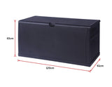darrahopens Home & Garden > Home & Garden Others Patio Deck Box Outdoor Storage Plastic Bench Box 450 Litre