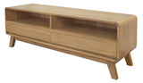 Darrahopens Home & Garden > Home & Garden Others Providence 2 Drawer Entertainement Unit (Natural)