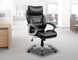 darrahopens Home & Garden > Home & Garden Others PU Leather Office Chair Executive Padded Black