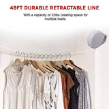 darrahopens Home & Garden > Home & Garden Others Retractable Clothesline Hang Clothes Line 20 Ft Retracts Automatically