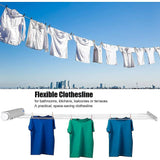 darrahopens Home & Garden > Home & Garden Others Retracting Clothesline 6 Line 39m Hanging Clothes Space Hanger
