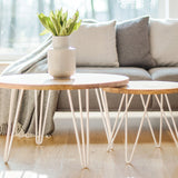 darrahopens Home & Garden > Home & Garden Others Set of 4 Industrial 3-Rod Retro Hairpin Table Legs 12mm Steel Bench Desk - 71cm White